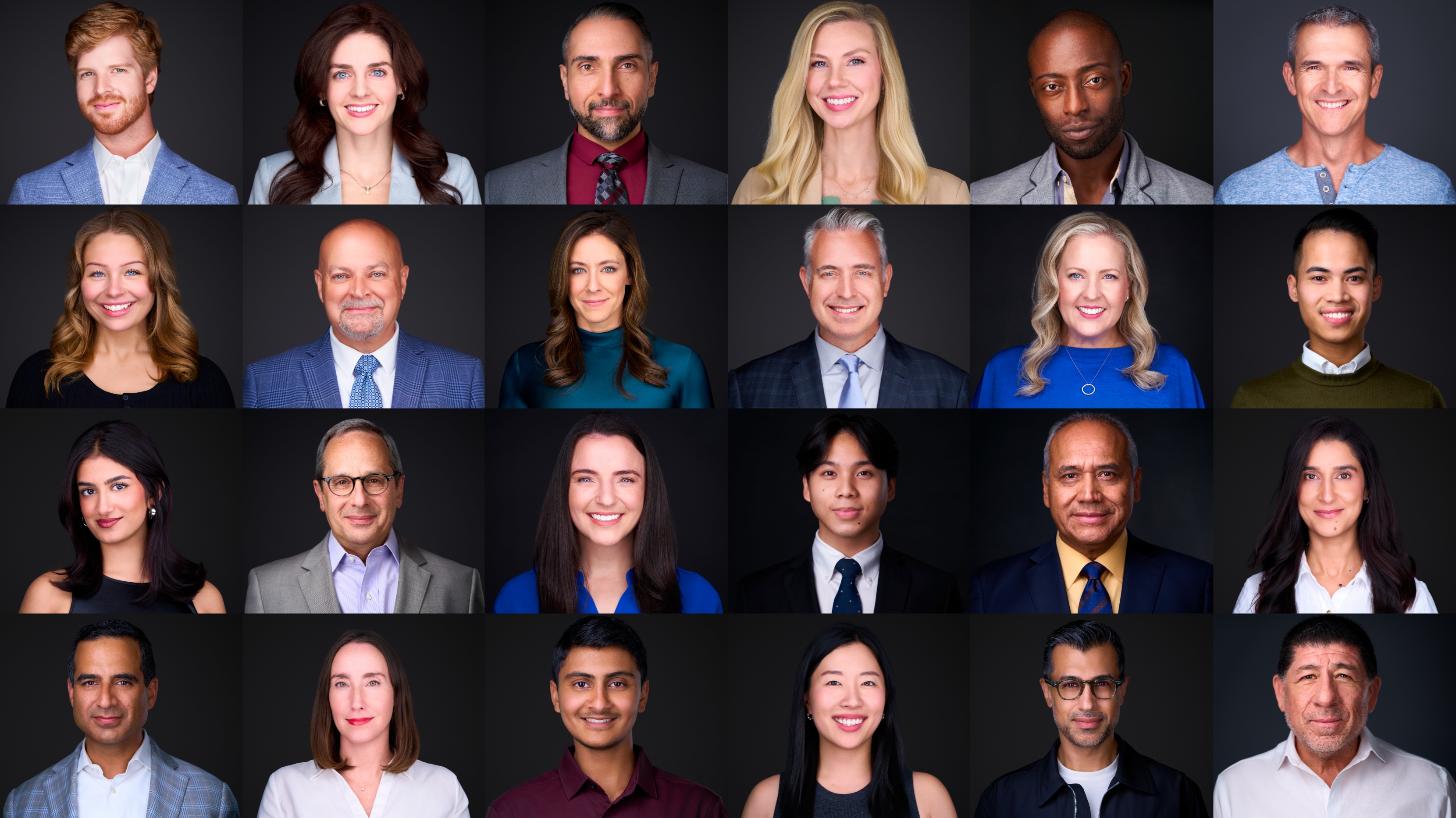 Ross McIntire Photography – headshot collage